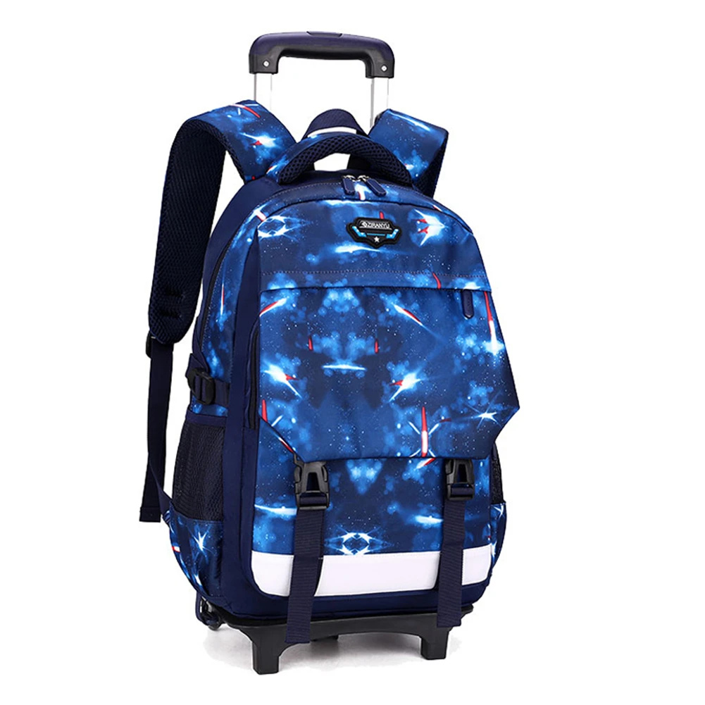 Рюкзак на колесиках для мальчиков, прочный, для начальной школы, для путешествий, ручная кладь, Детский рюкзак, новинка 2020