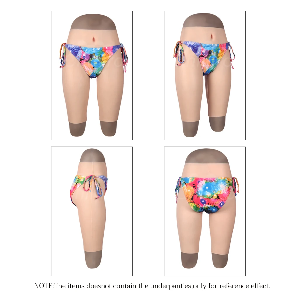 Силиконовые Реалистичные женские трусики Трансвестит киска штаны трансгендер