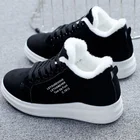 Осенне-зимняя женская спортивная обувь Корейский студент толстая подошва для отдыха плюс бархат сохраняет тепло Zapatillas Mujer 2021 Новинка