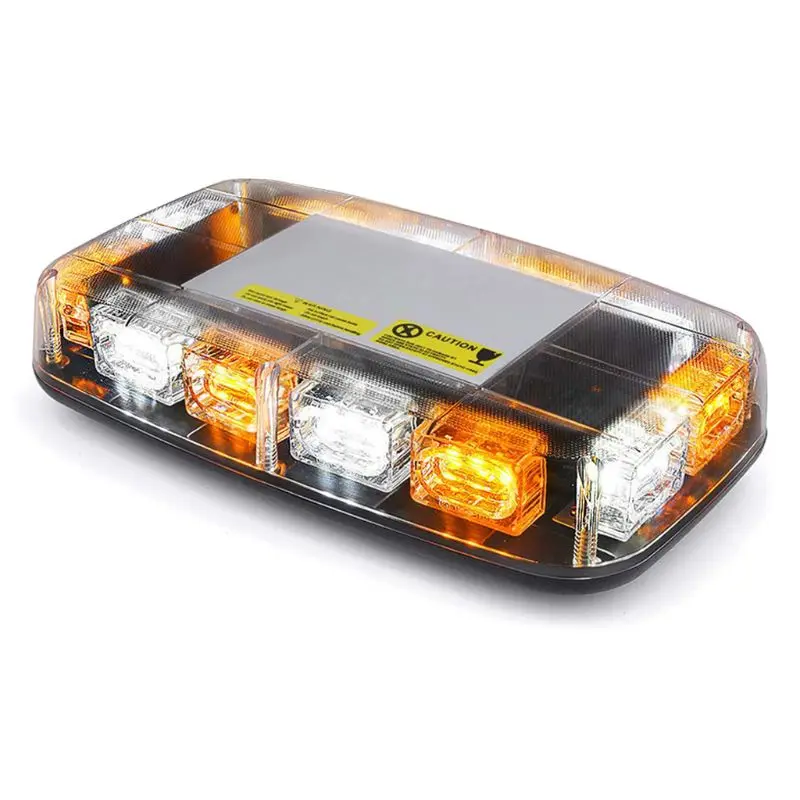 

30W White/Amber 36 LED Emergency Warning Flash Roof Top LED Strobe Light Bar