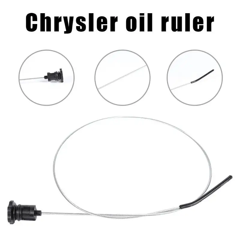 

5,7 л V8 датчик трансмиссионного масла фиксирующая оцинкованная проволочная ручка нейлоновая линейка корпус ATF уровень Dip Stick для Chrysler Dodge