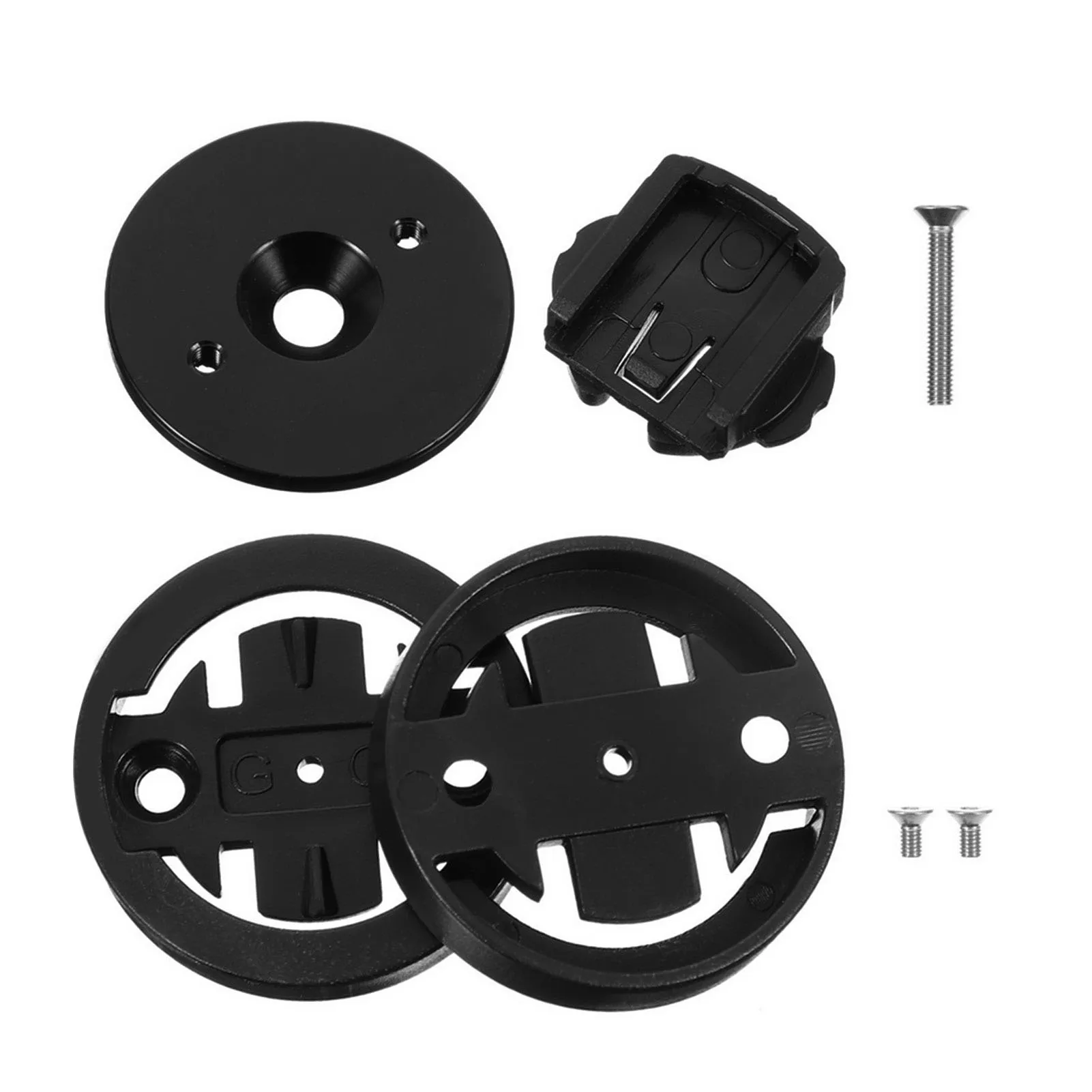 

Adjustable Bike Computer Stem Top Cap Mount Holder With 4 Adapters For Garmin Bycicle Accessories Ebike Controller Adaptable