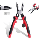 6 в 1 многофункциональный инструмент для зачистки проводов 9 дюймов профессиональные плоскогубцы электрика разделение кабелей ручной инструмент сделай сам