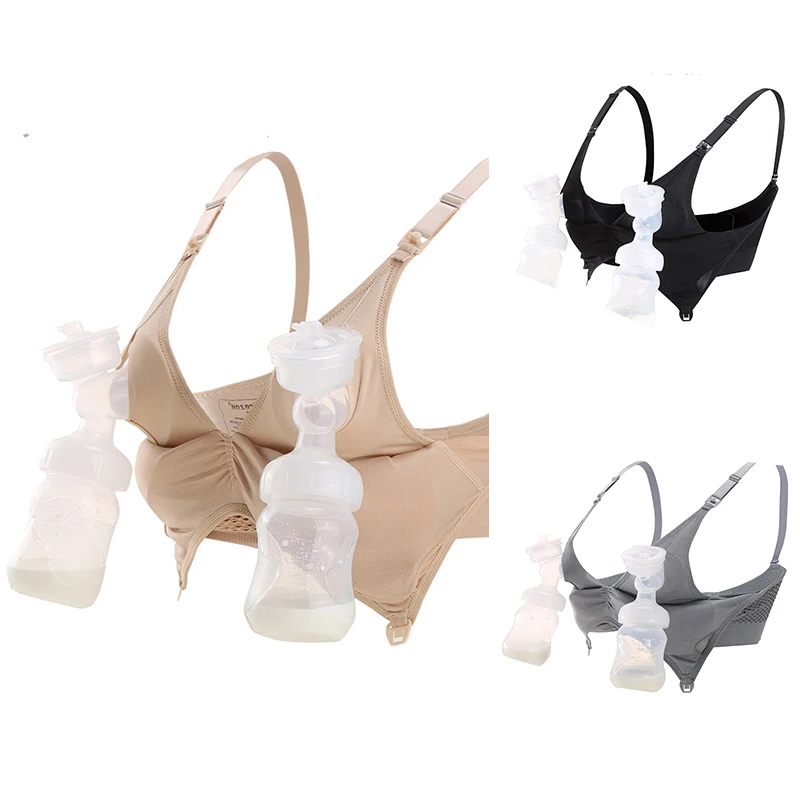 

Молокоотсос для беременных Для женщин, Бюстгальтер для кормления, Confinement будущих мам нижнее бельё из чистого хлопка большой бюстгальтер ант...