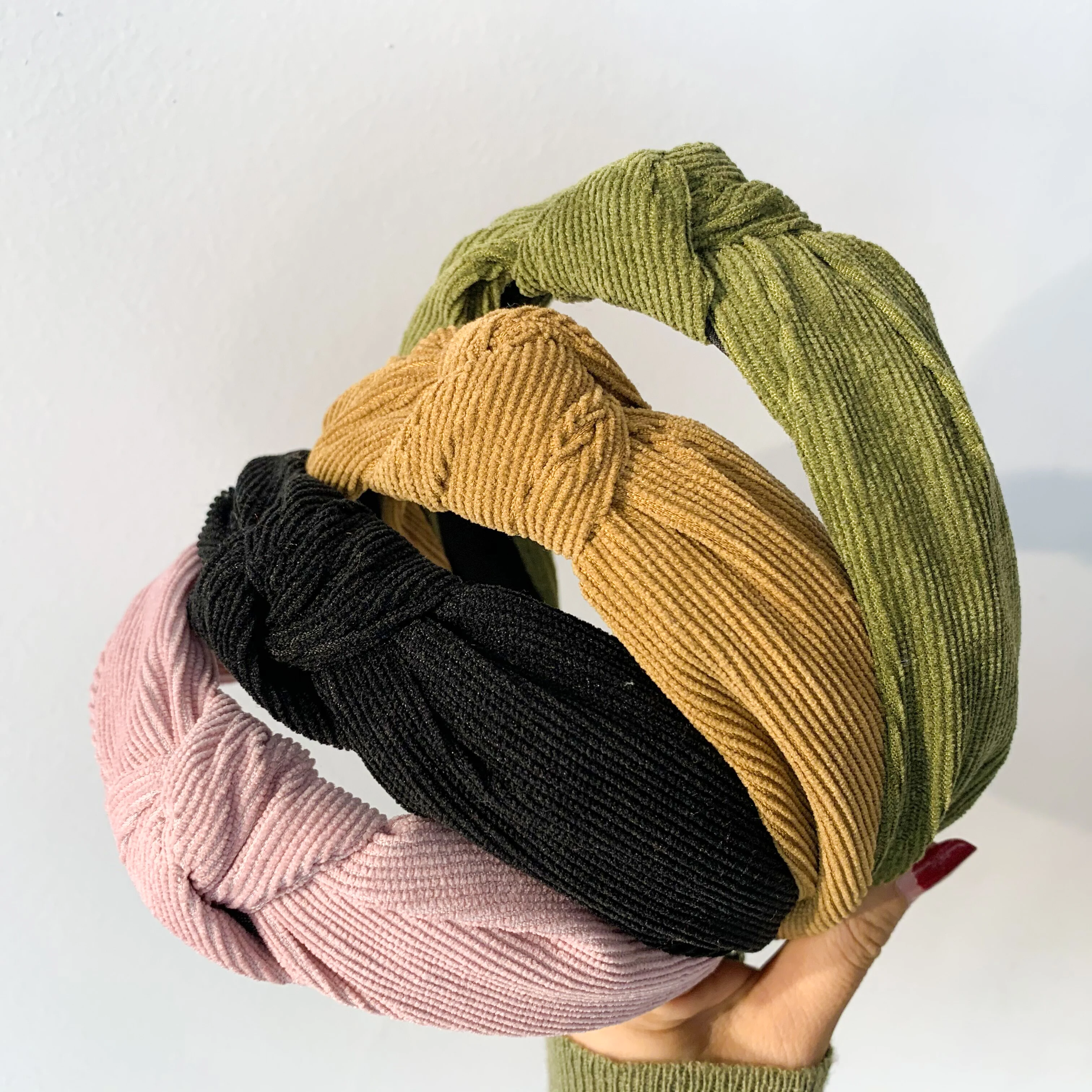 Женский вельветовый головной убор Chen Yan повязка на голову в богемном стиле