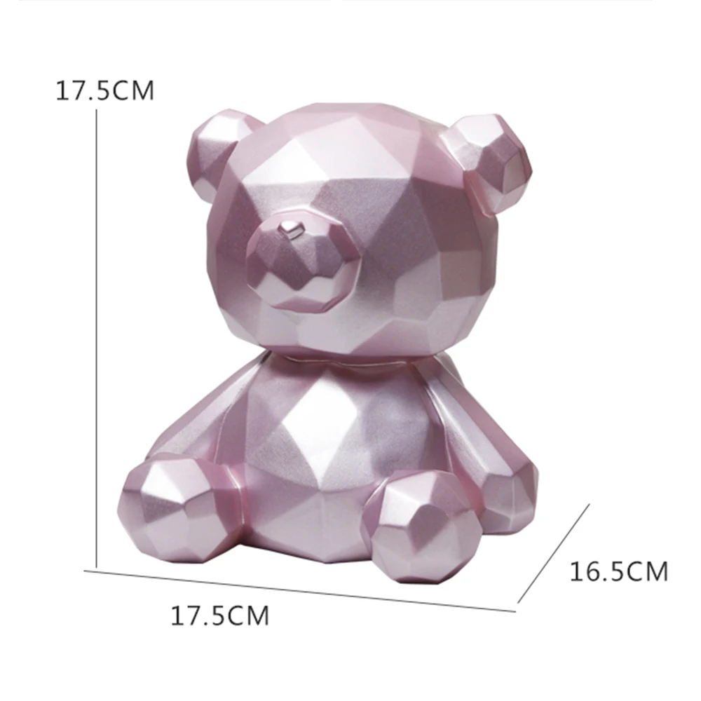 Носки с рисунком медведя из мультика свинья-копилка для монет деньги коробки