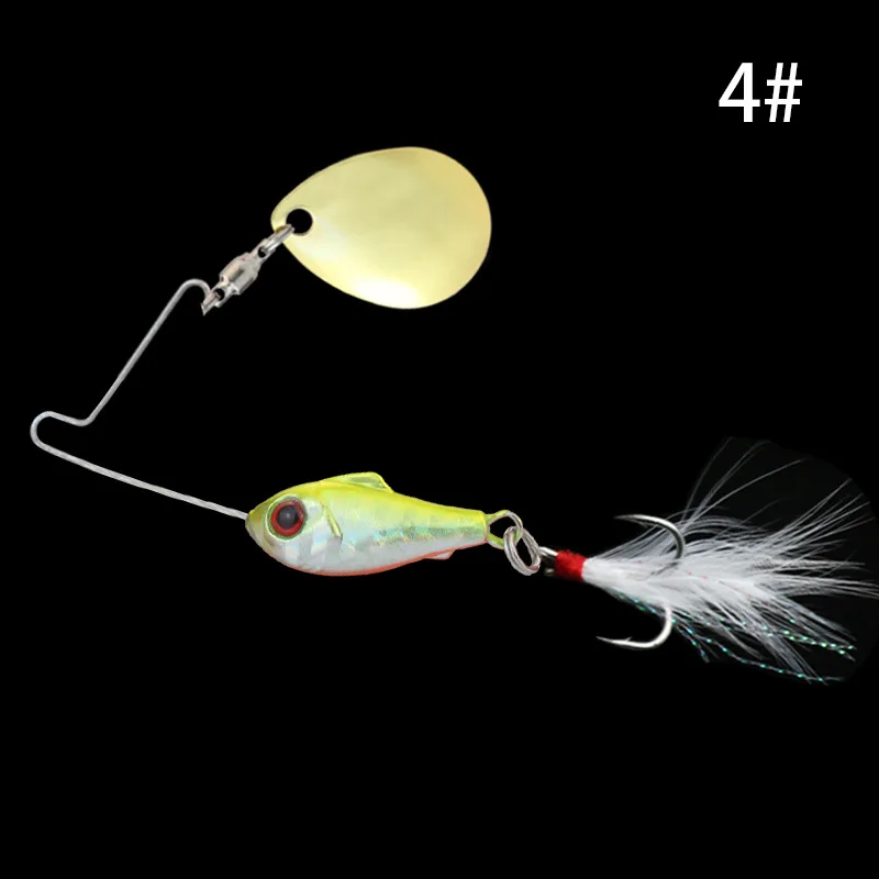 1 шт. рыболовная приманка вращающаяся на 360 градусов 12 г|artificial lures|lure fishingspinner bait |