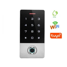 IP68 Waterproof WIFI TUYA APP Add User Biometric Fingerprint Access Controller System RFID Card Standalone Door Access Control