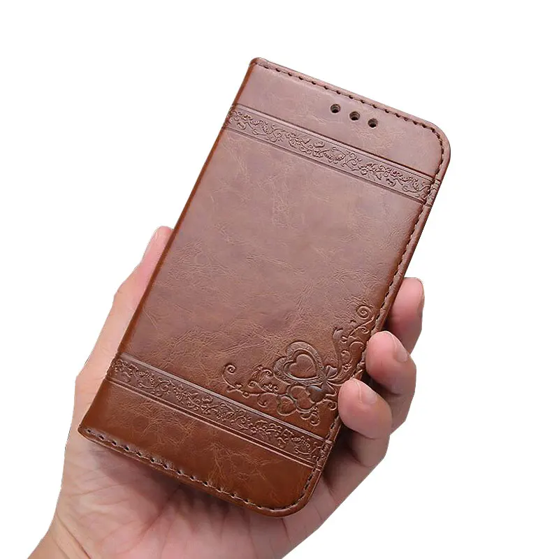 Кожаный чехол книжка с 3d тиснением в стиле ретро для iphone 11 Pro 12 Магнитный кошелек