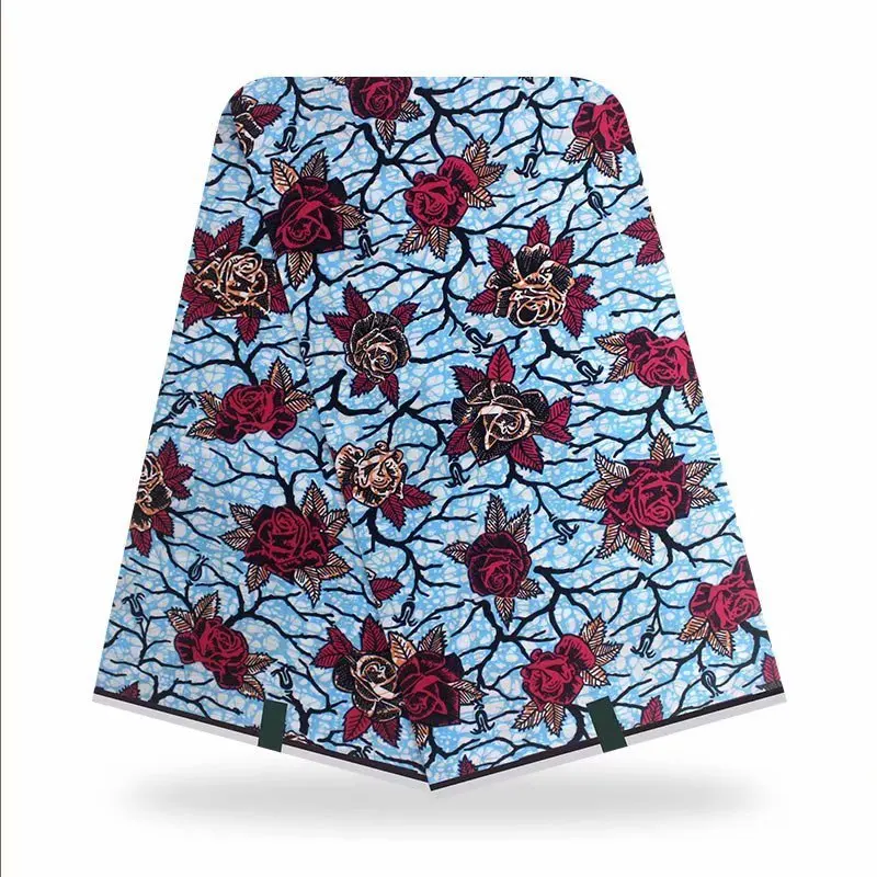 

African wax ankara Print fabric High Quality Cotton Material Nigerian wax soft fabric Sewing for African wedding dresses 6yard