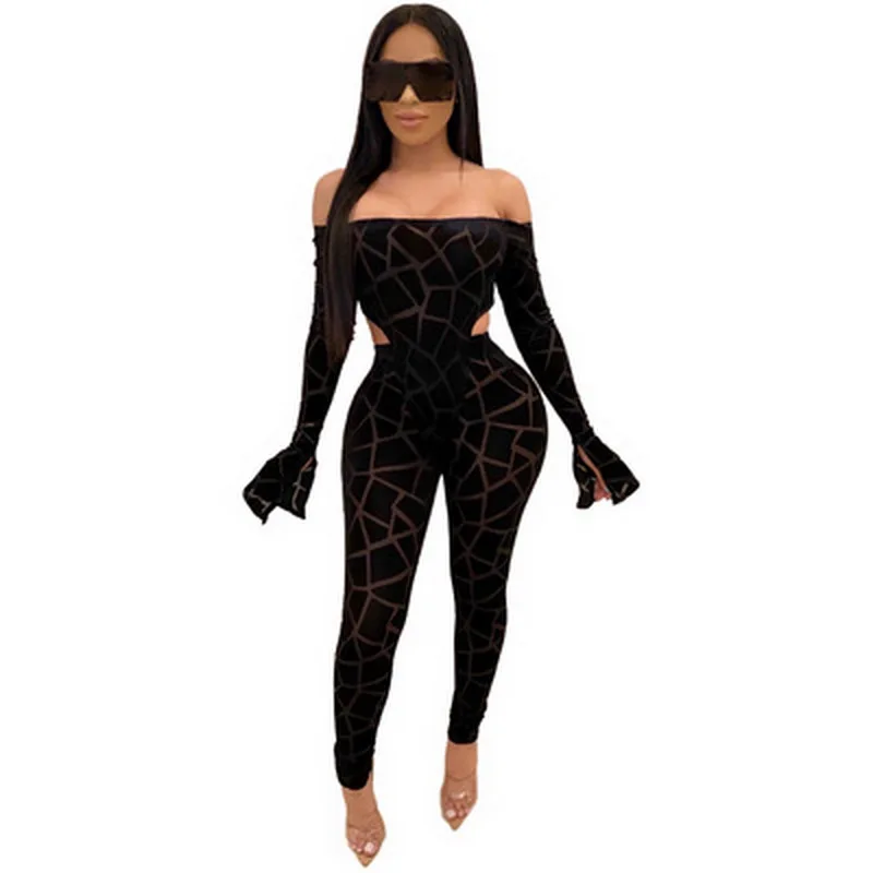 

NEW Women sexy jumpsuit two piece outfits set rompers leopard snakeskin off shoulder leggings pants bodysuit clubwear clothing