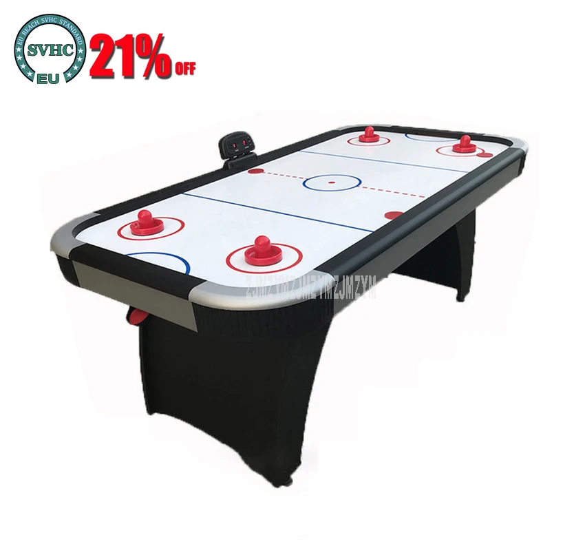 

6 Feet Adult/Kids Air Hockey Table Ice Hockey Two Player Game Leisure Hockey Table With Electronic Scoring Scorer Indoor Sport