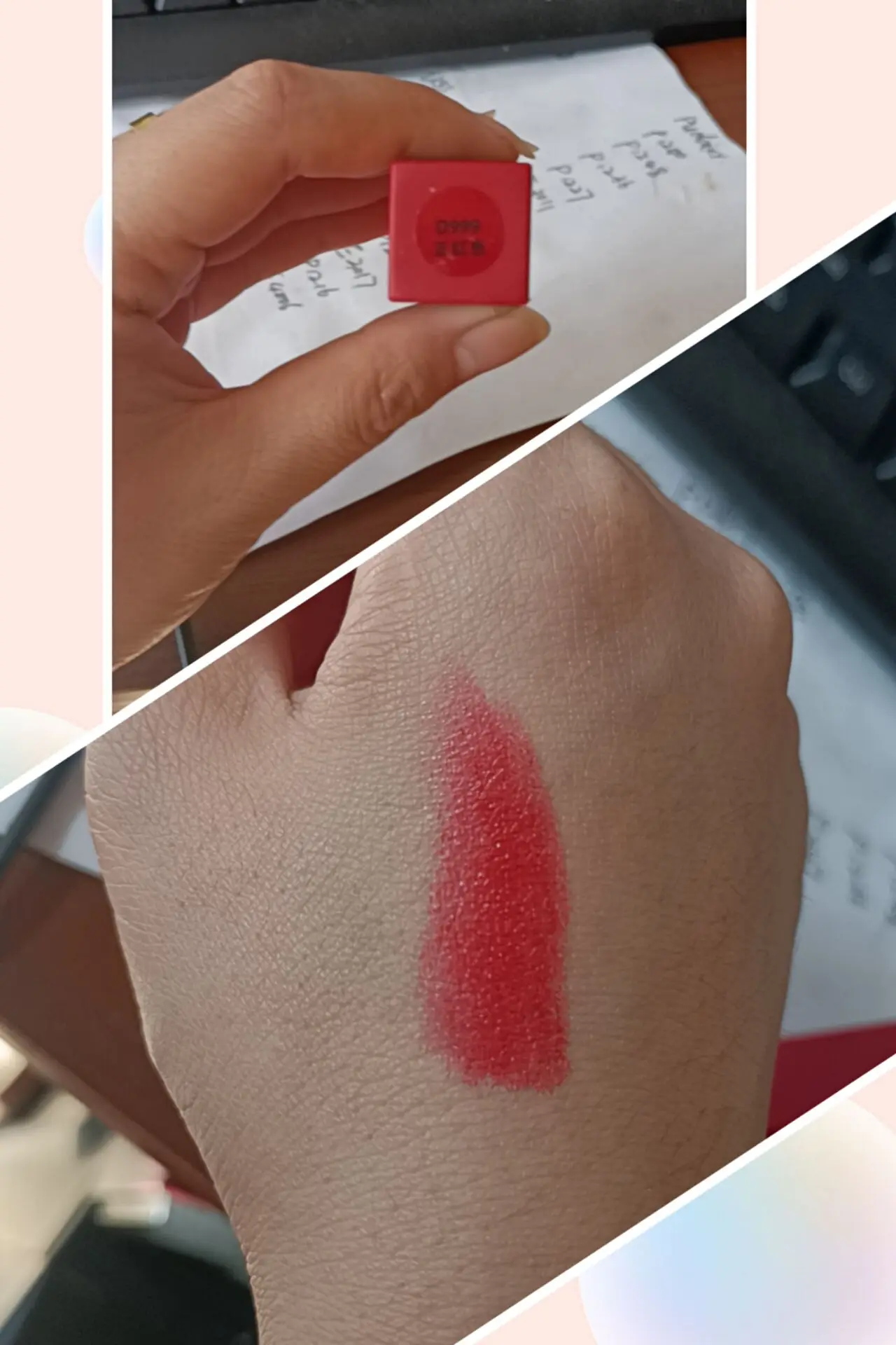 Губная помада с большими красными губами Love Words матовая бархатная долговечная