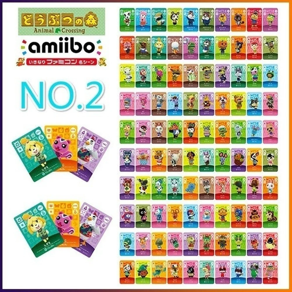 Animal de una a cuatro balas: juego de t&eacute; New Horizons AMIIBO, Bola de t&eacute; Animal a trav&eacute;s de la reuni&oacute;n de amigos, tarjeta de animaci&oacute;n de enlace-2