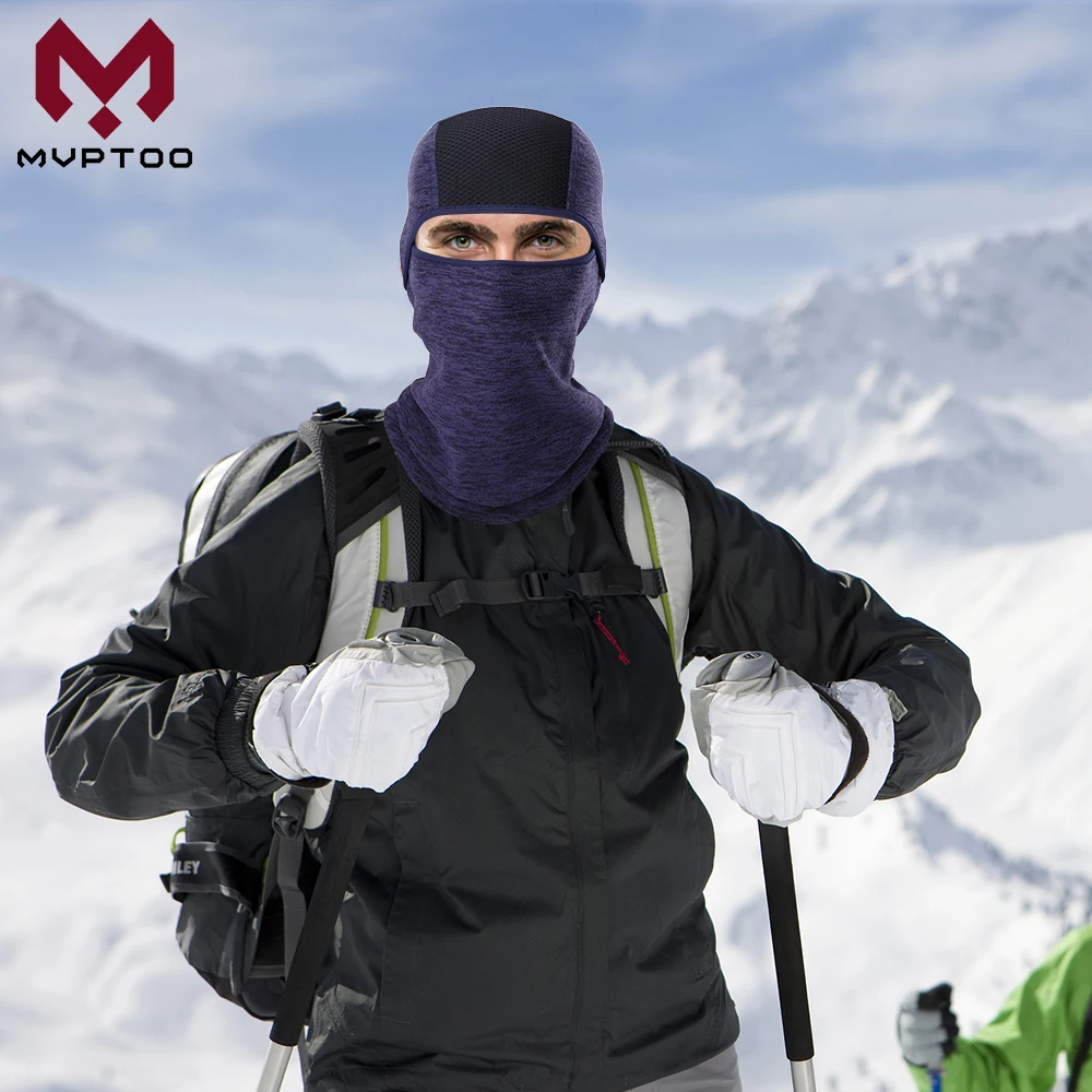 Зимняя одежда с ворсом мото кепки Балаклава теплые мотоциклетные Мотокросс