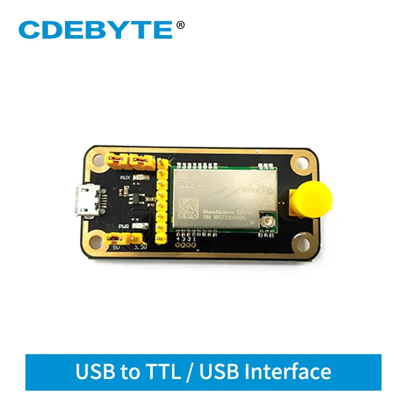 Комплекты USB тестовых плат SX1268 модуль LoRa 433 м дальность 5 км зеркальные модули