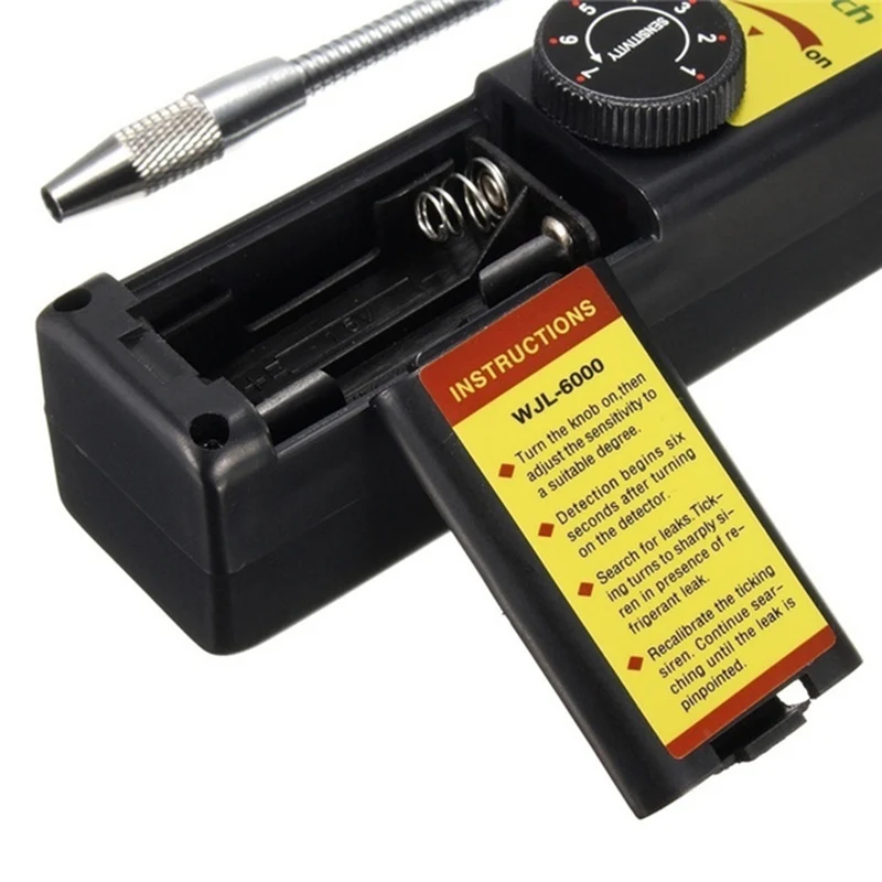 

WJL-6000 датчик утечки газа, галогенный инструмент, тестер утечки хладагента