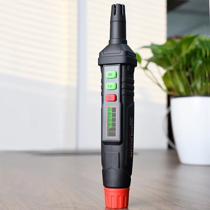 

HABOTEST Gas Leak Detector Non Contact Analyzer Quick Response Mini High Sensitivity Combustible Flammable 1000 PPM Meter