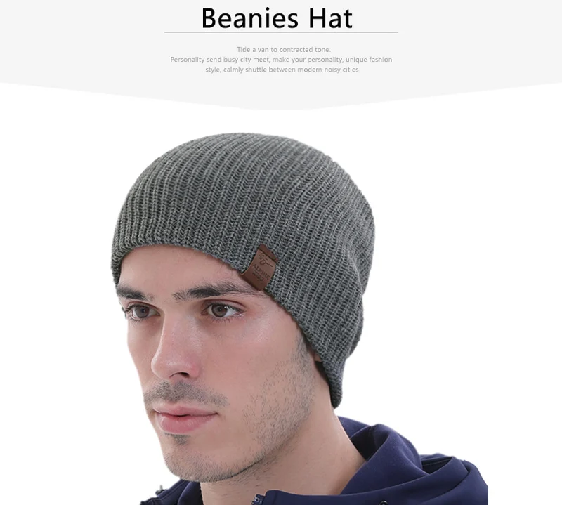 Бренд Skullies Beanies, мужские зимние шапки для мужчин, вязаная шапка, женская шапка Gorro, одноцветная, Beany, Теплая мужская зимняя шапка, Мужская Шапка-бини
