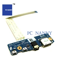 pcnanny for toshiba satellite l15w usb audio port board n01kb10b01 speakers power board test good