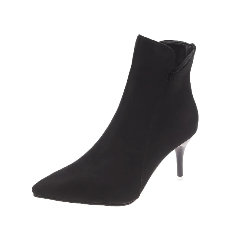 Туфли-лодочки женские на высоком каблуке-шпильке с острым носком | Обувь