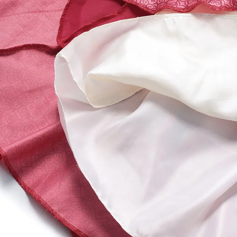 Классический костюм принцессы Элен для девочек красный косплея детское платье