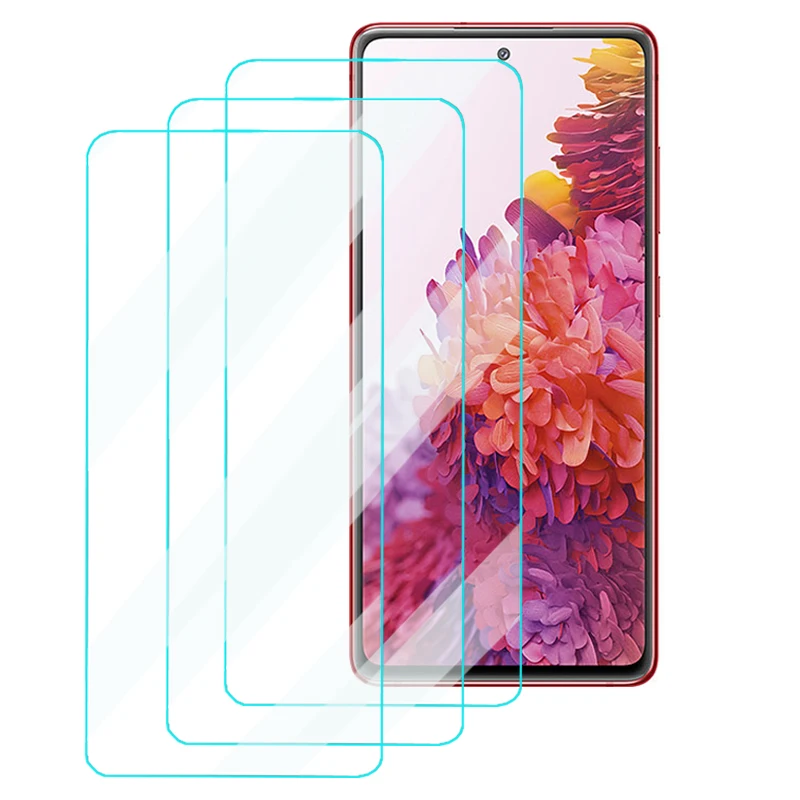 2 шт. Защитное стекло для Samsung S20 FE S20lite закаленная пленка Galaxy J4 J6 A6 A8 Plus 2018 защита