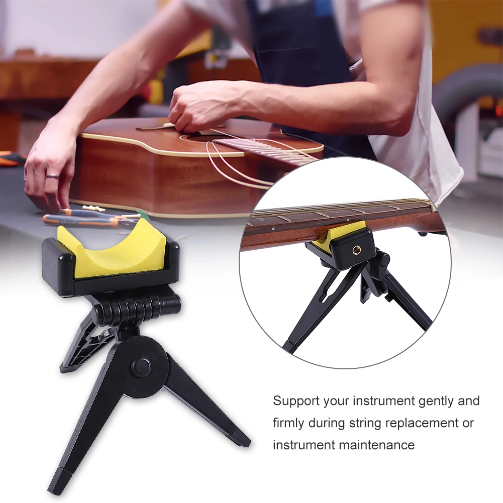 Подставка для шеи гитары 1 шт. ABS акустической бас чистящие Luthier струнные
