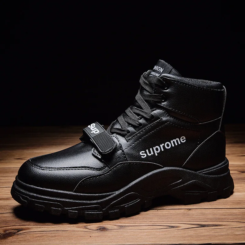 Новинка 2019 Мужская обувь в стиле хип-хоп трендовая спортивная повседневная для