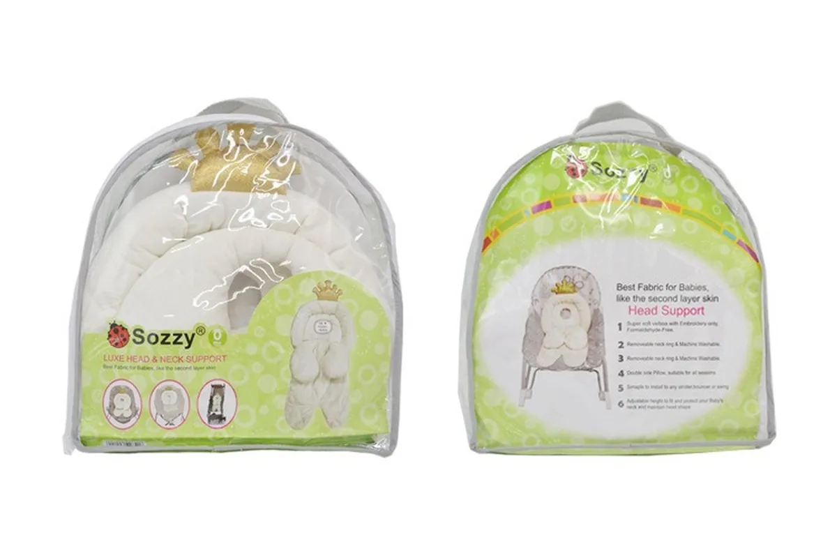 Коврик для детской коляски Sozzy с подушкой против рулона хлопковая детская