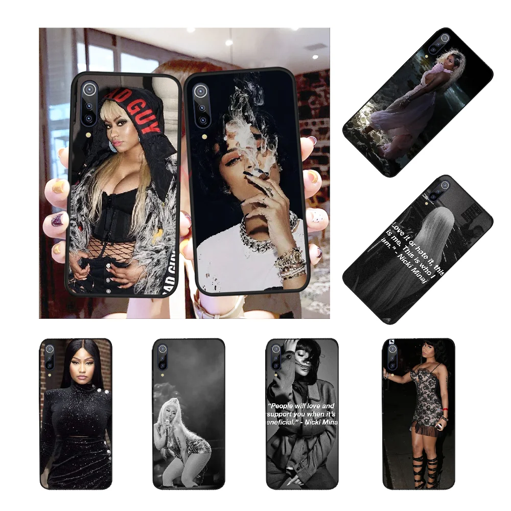 PENGHUWAN Nicki Minaj оригинальный мягкий силиконовый черный чехол для телефона Redmi Note 8 8A 7