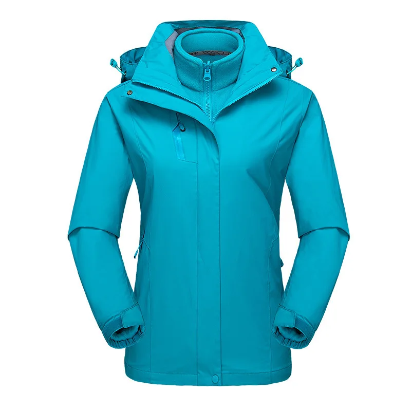 5 цветов Женская лыжная куртка водонепроницаемая флисовая теплая для сноуборда
