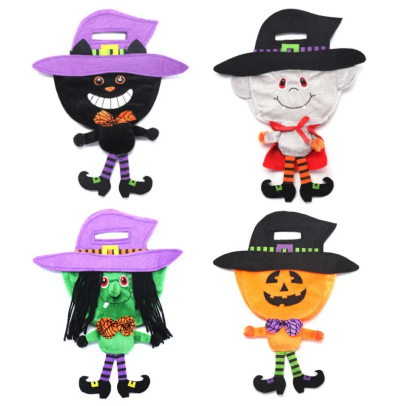 Реквизит для Хэллоуина трюк или лечение тыквы ведьмы зомби ручной печенья и