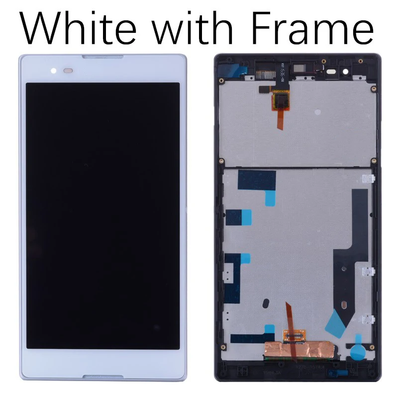 Original LCD Digitizer Assembly For SONY Xperia T2 Ultra Touch Screen D5322 D5303 D5306 Display Replacement Parts + Free Gifts | Мобильные