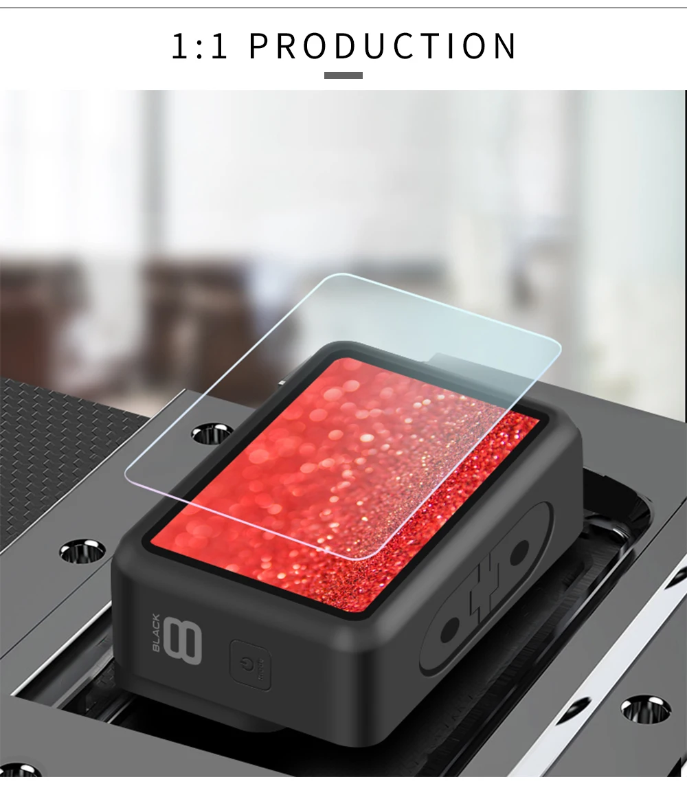 Tempered Glass Screen Protector For Gopro Hero 8 Sport Camera Screen Protector Film Tempered Glass Camera Accessories