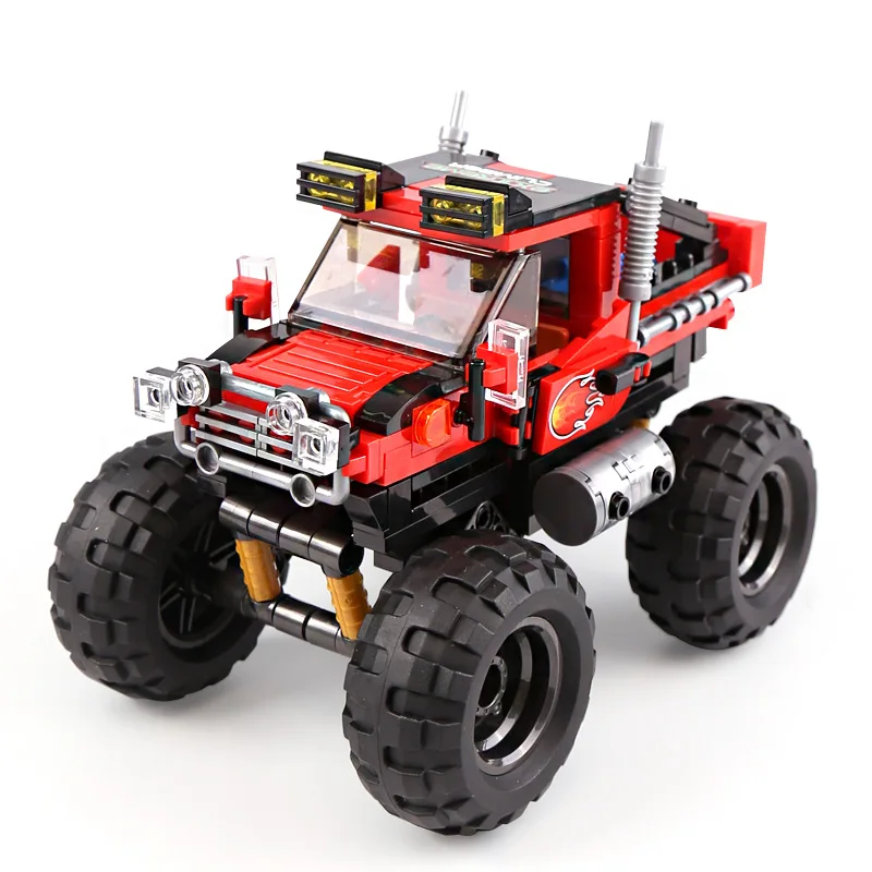 XingBao 03025 Technic супер большой ножной автомобиль набор строительных блоков Кирпичи
