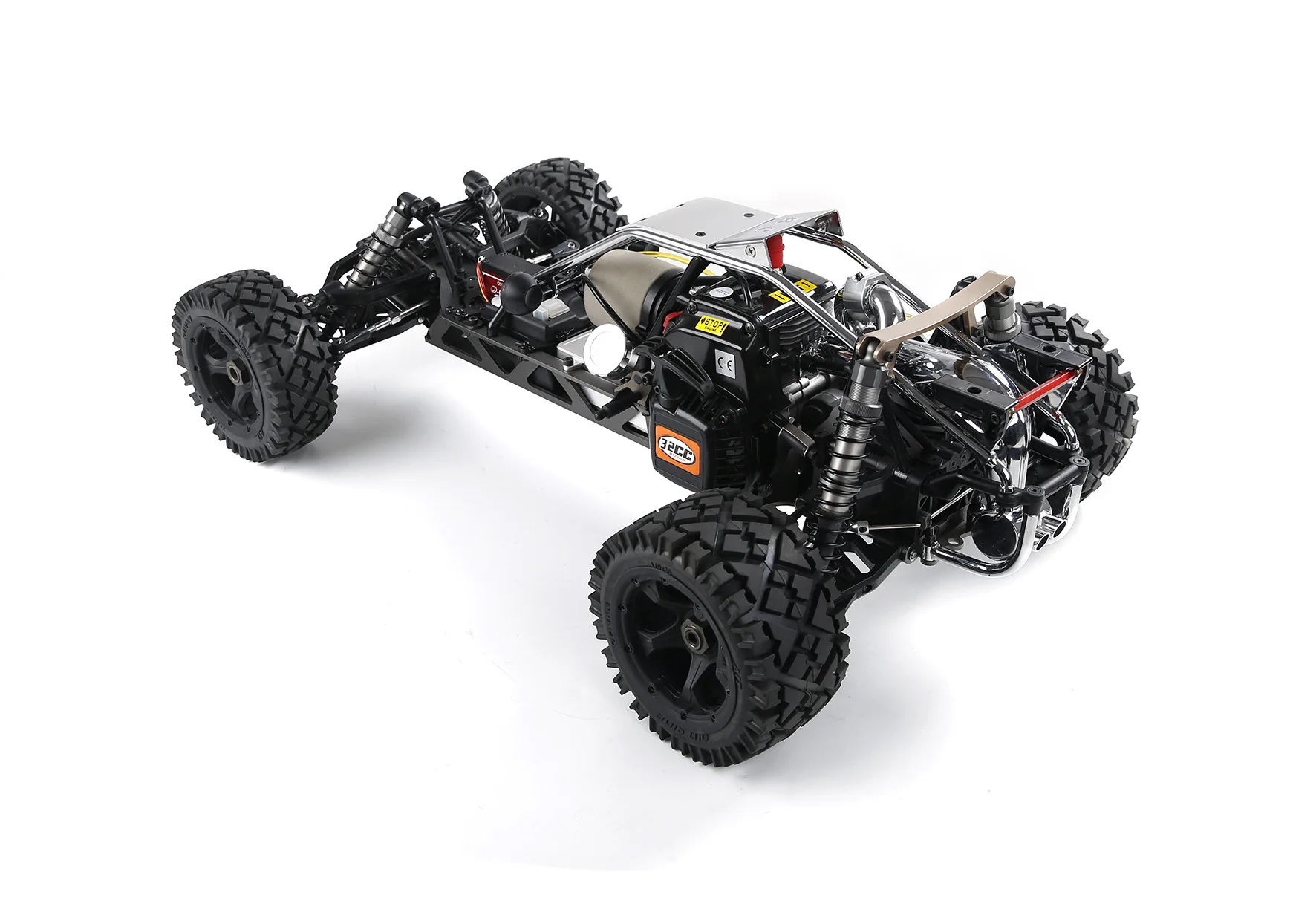 Новое поступление! Выхлопная труба SS для бесшумных труб/Настраиваемая модели 1/5th