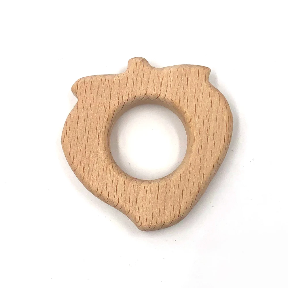 3pc Wooden bead Fruit strawberry grapes Airplan Teether toys Can Chew Nursing Accessories Bracelet/Necklace Pendant Activity Gym | Украшения