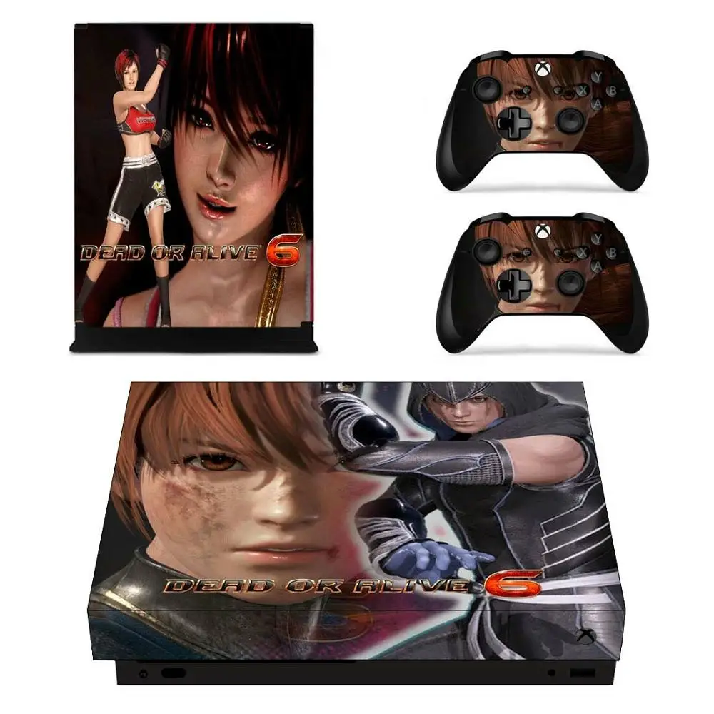 Dead or Alive 6 наклеек s для Xbox One X виниловое покрытие наклейки Стикеры one консоли