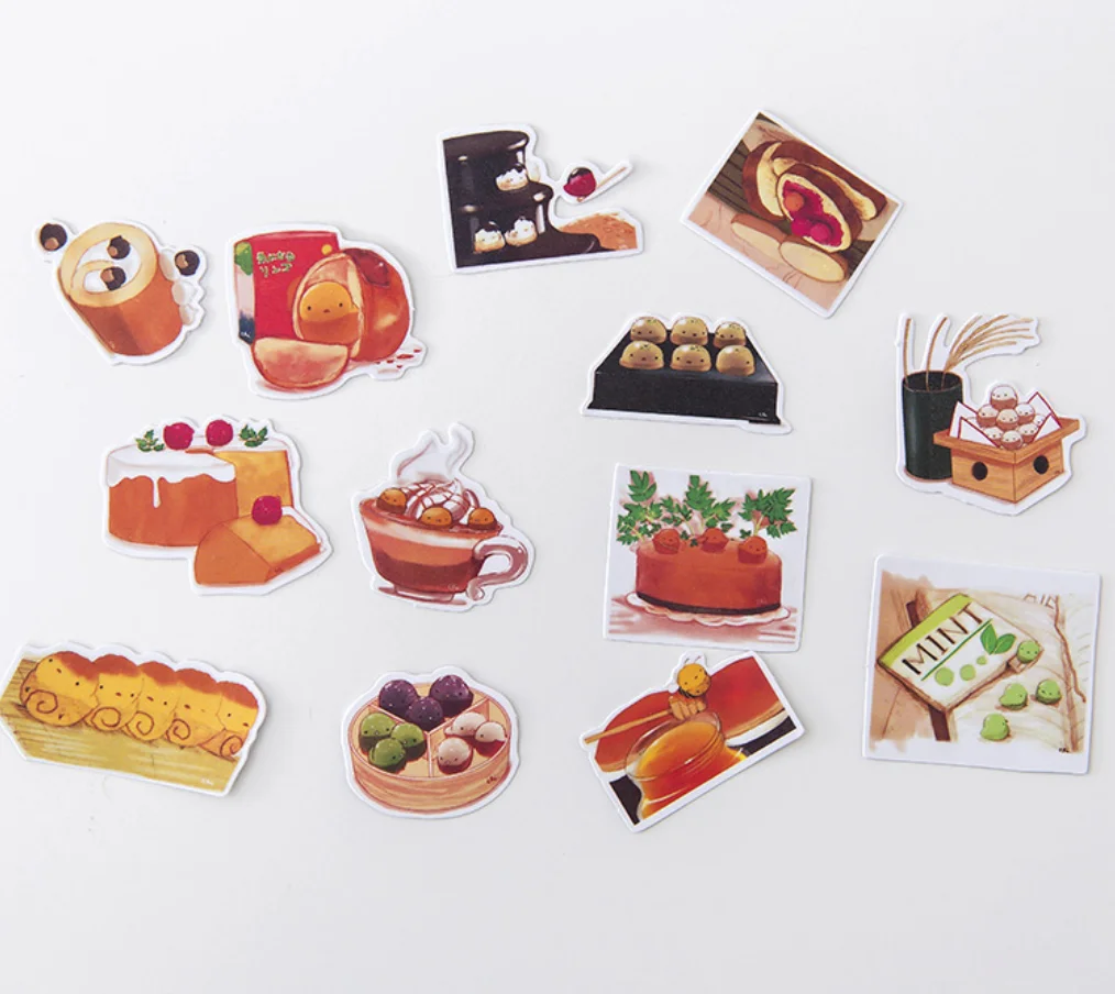 Цветы Растения кот Декоративные пуля журнал наклейки из бумаги васи Скрапбукинг