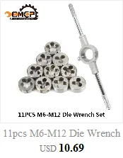1 шт. HSS M2/M2.5/M3/M3.5/M4/M5/M6/M8 винтовой кран титановое покрытие сверло метрический ручной кран Прямой Флейта Резьба Кран