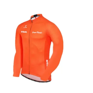Long jersey 8 STRAVA осень с длинным рукавом Велоспорт Джерси костюм ropa ciclismo велосипедный костюм горный велосипед Джерси форма 20D - Цвет: Long jersey 8