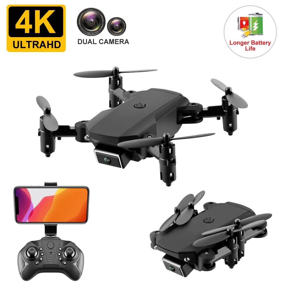 

Kk2 Mini Folding UAV Aerial Dual Photography Camera Fixed Height Four-Axis Aircraft Cross Remote Control Aircraft Drone