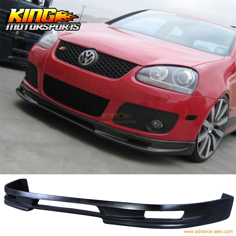 Подходит для 2006-09 Тип А Уретановый передний бампер спойлер Vw Golf 5 Gti / Jetta Global