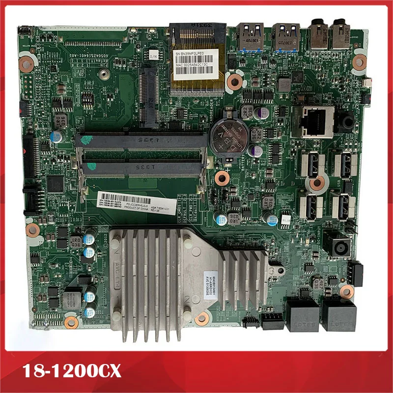 

All-in-0ne Motherboard For HP 18-1200CX 728286-001 728286-501 728286-601 716241-001 Fully Tested Good Quality