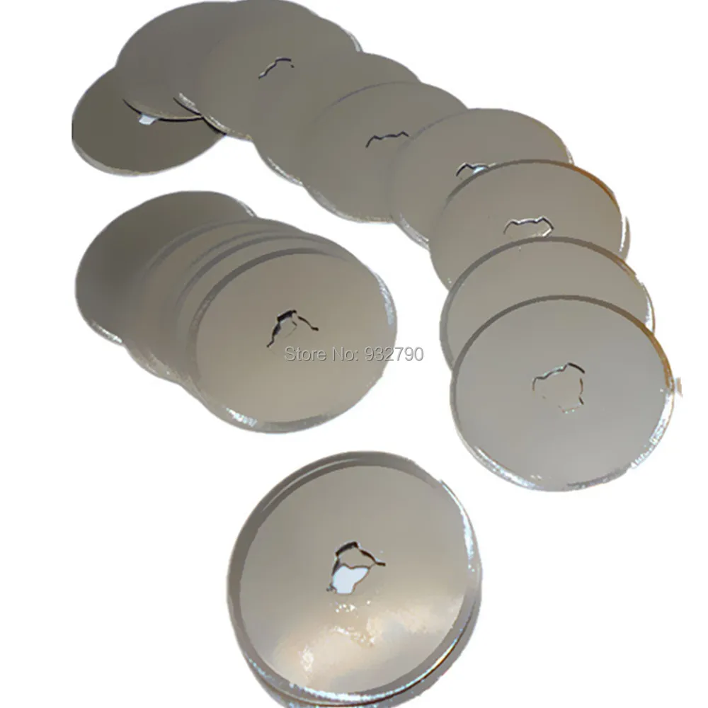 

20pcs Rotary Cutter Blades 28mm Cut Circular Blade Patchwork Fabric Leather Craft Quilters Sewing Quilting Paper Cutting Craft