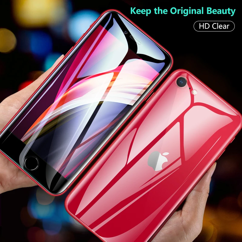 Изогнутая 3d пленка CHYI для iPhone SE 2020 защита экрана без пузырьков 4 7 дюйма полное