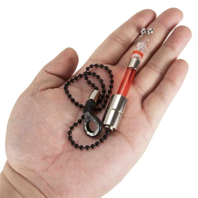 

Fishing Alarm Iron Fishing Bite Hanger Swinger LED Illuminated Indicator Fishing Tackle Tools High Quality