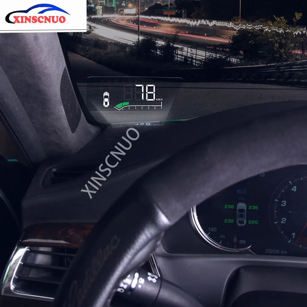 Автомобильный HUD дисплей XINSCNUO для Cadillac XT5 2016 2017 2018 2019 OBD проекционный