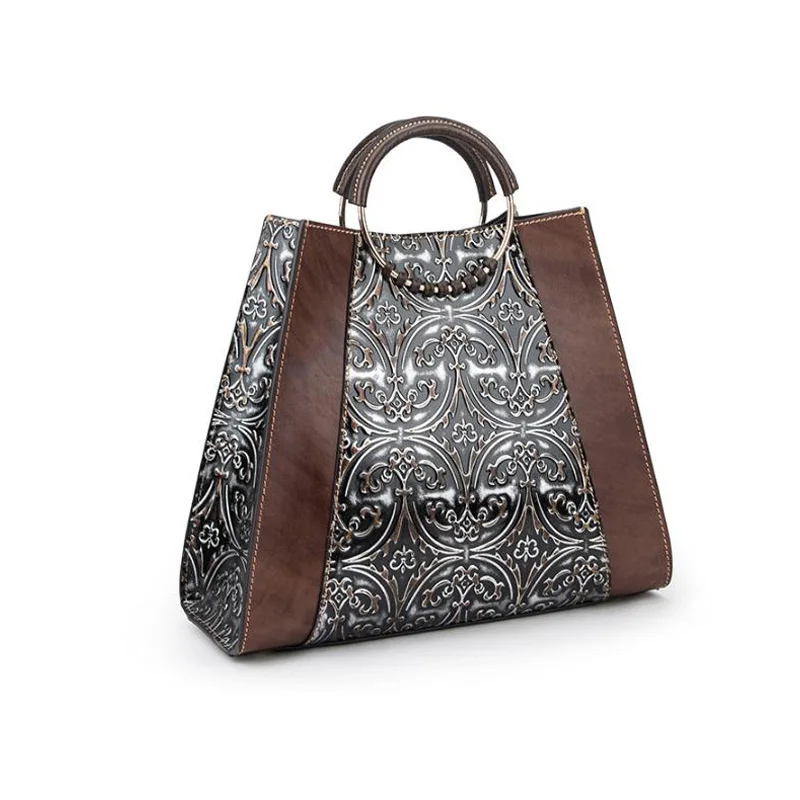 Винтажная женская сумка 2020 новая сумка-мессенджер через плечо из натуральной